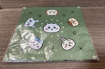 치이카와 캠핑에 GO! 반다나 (카키)