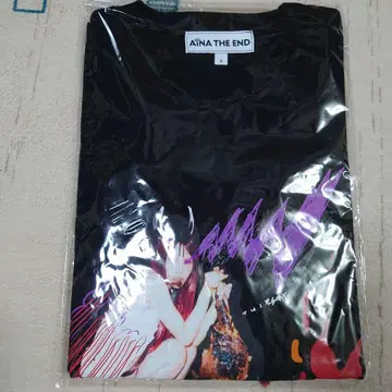 아이나 지 엔드 혁명도중 투어 T셔츠 S사이즈 공식 굿즈