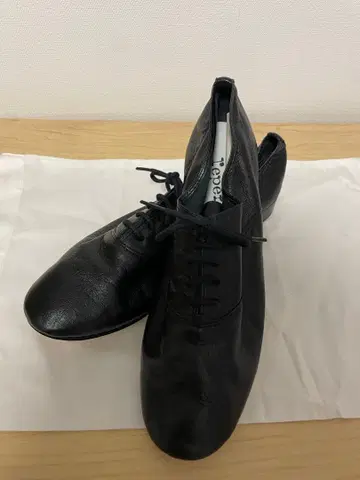 레페토 레이스업 슈즈 37 블랙