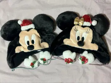 미키 미니 크리스마스 팬캡