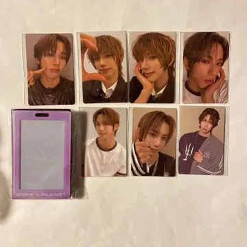 보이플래닛 2 POPUP 아카이브전 팝업 트레이딩 카드 컴프 헬리준