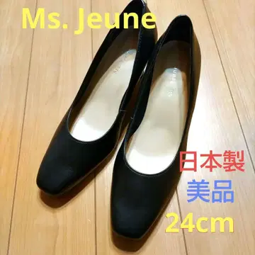 Ms. Jeune 미즈 지뉴느 블랙 하이힐 24cm