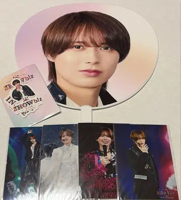 이노우에 미즈키 SHOWbiz 부채, 스티커 세트, 라이브 사진