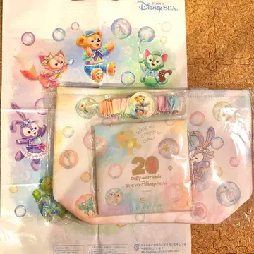 TDR 한정품 수베니어 런치 케이스 더피 20주년