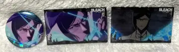 BLEACH 이시다 우류 라메 캔뱃지 장면 사진 클리어 카드 컬렉션 3종