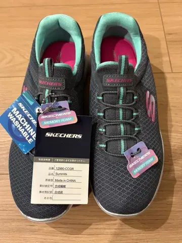 스케쳐스 여성용 서밋 SUMMITS 스니커즈 슬립온