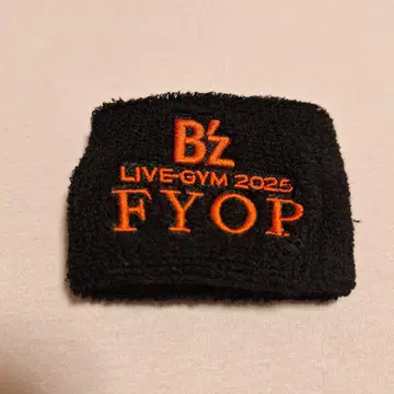 [ 새상품 ] B'z LIVE-GYM 2025 FYOP 리스트 밴드 블랙