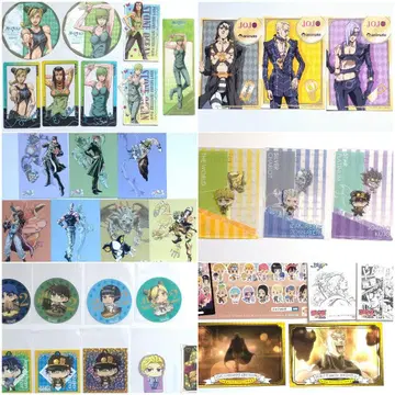 죠죠의 기묘한 모험 브로마이드 엽서 등