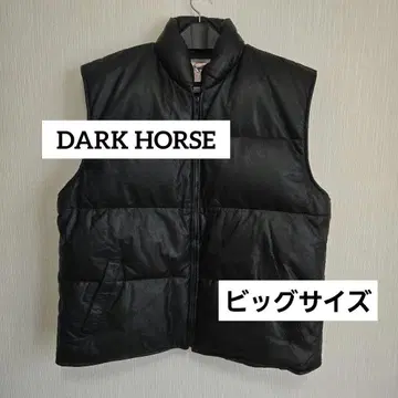 천연 가죽 가죽 다운 베스트