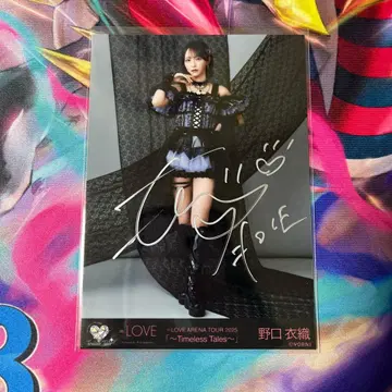 이코럽 노구치 이오리 친필 아레나 투어 아이돌 브로마이드