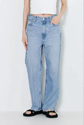 [ Upperhights ] THE HIM 와이드 스트레이트 데님