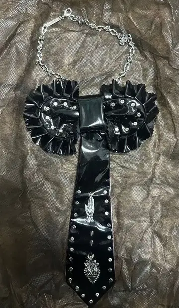 BABY RETURN 고딕풍 프릴 초커