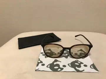 Zoff 브라운 컬러 렌즈 (도수 없음) 케이스 포함