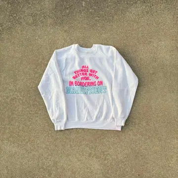 VINTAGE 90s 크루넥 스웨트 Made In USA