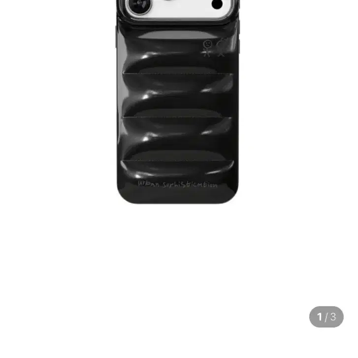 新品 正規品　urban sophistication iphone16pro the-puffer-case-big-sur-blue-