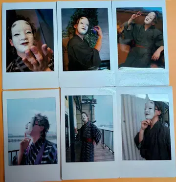 O-MENZ 폴라로이드 오카메 유카타