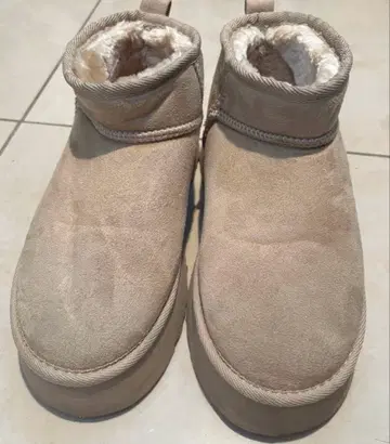 어그 부츠 통굽 부츠