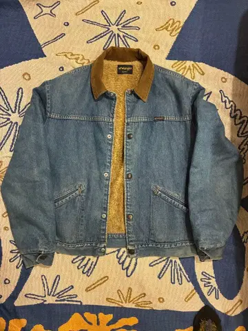 80s USA제 Wrangler 보아 자켓 데님 자켓