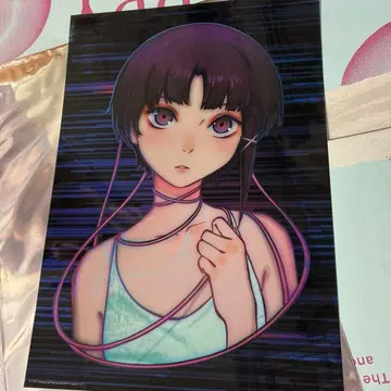 serial experiments lain A4 클리어 포스터