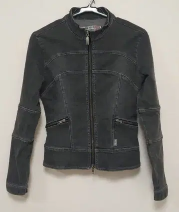 FOX 다크 그레이 데님 자켓