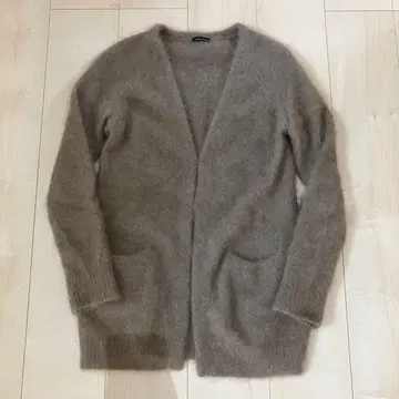 놈브르 임페어 브러쉬 울 V넥 가디건