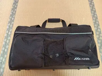 Mizuno 블랙 나일론 백 중형