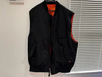 AVIREX MA-1 MA1 다운 베스트 기념일 한정판 모델 XL