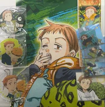 일곱개의 대죄 킹 묶음 판매 아크릴 키링 캔뱃지