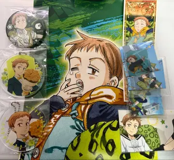 일곱개의 대죄 킹 묶음 판매 아크릴 키링 캔뱃지