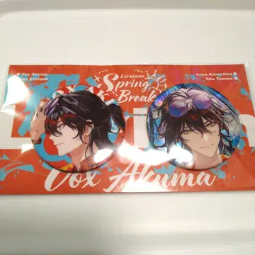 복스 아쿠마 폴로그램 캔 배지 세트