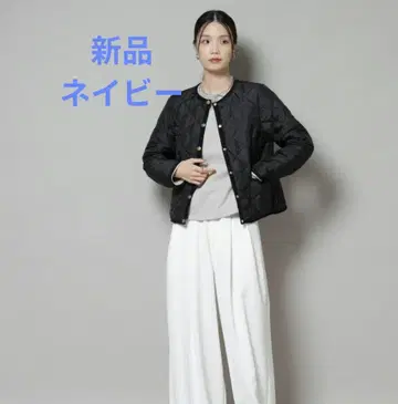 새상품 미사용 트래디셔널 웨더웨어 ARKLEY 퀼팅 네이비