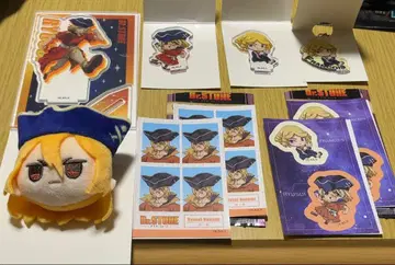Dr.STONE 닥스토 100엔샵 다이소 류수이 세트