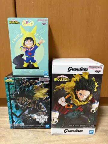 나의 히어로 아카데미아 미도리야 이즈쿠 피규어 3체 세트