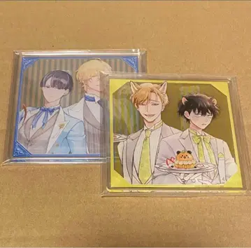 Tulle Comics 카페 아크릴 코스터 야시키 시마 하나사와 나미오