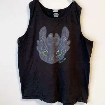 투스리스 탱크탑 [ XL ] 드래곤 길들이기 용 애니메이션