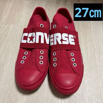 [ 새상품급 ] CONVERSE 스트랩식 레드 스니커즈