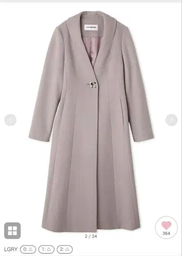 LILY BROWN 아우터 LILY BROWN 체스터 코트