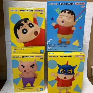 짱구는 못말려(크레용 신짱) SOFIMATES 4체 세트