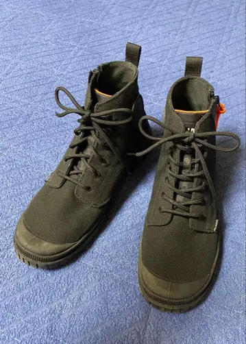 PALLADIUM (팔라디움) 블랙 하이컷 스니커즈 26cm