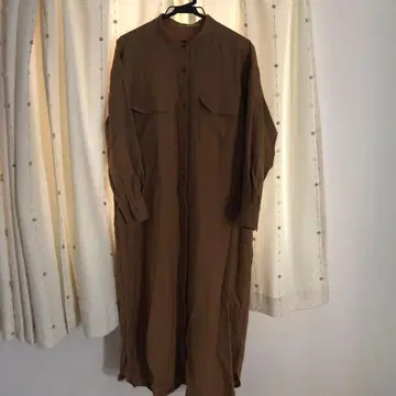 SHIPS 롱 셔츠 원피스