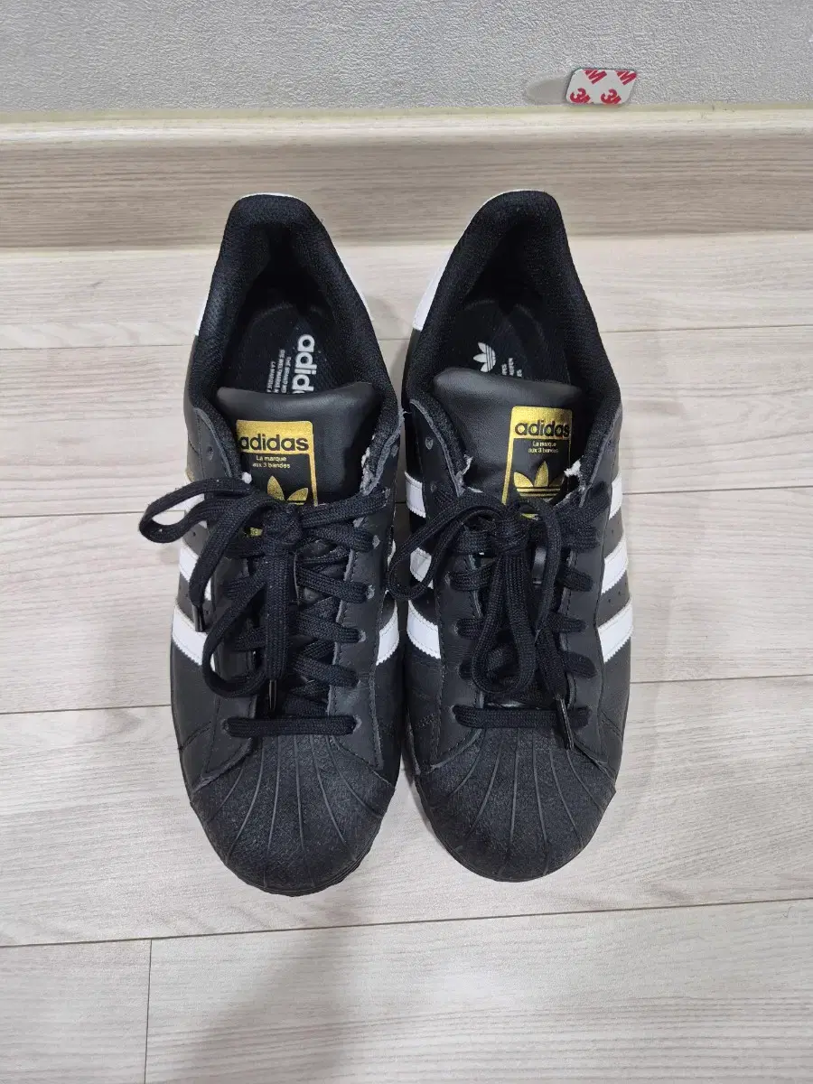 Adidas Superstar Shoes Black White EG4959 Size 265