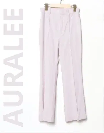 AURALEE 오라리 팬츠 하의 슬랙스 플레어 팬츠