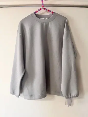 새상품 gelato pique homme 종이상자 니트 풀오버 그레이