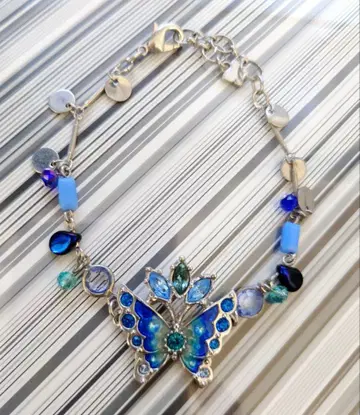 ANNA SUI 나비 모티브 팔찌