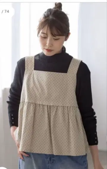 [ 유베시 x 사만사 모스2 ] 뷔스티에 베이지