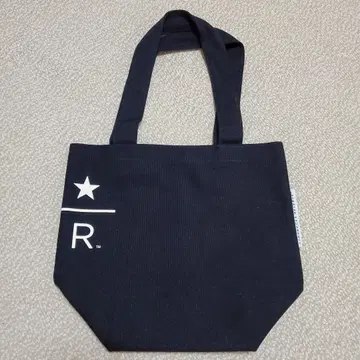 STARBUCKS 스벅 리저브 로고 미니 토트백 블랙