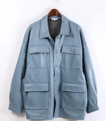 오버사이즈 볼륨 슬리브 퍼티그 자켓