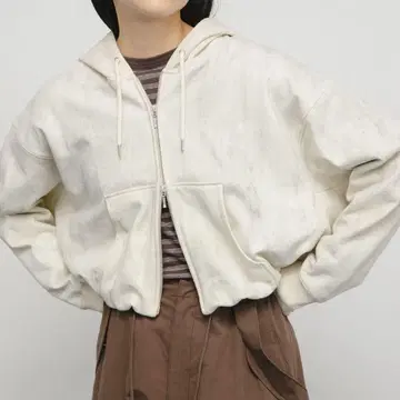 KBF 프론트 ZIP 숏 후디