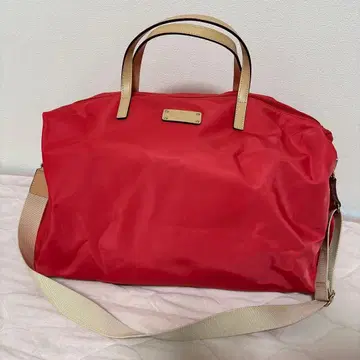 kate spade 레드 보스턴 백