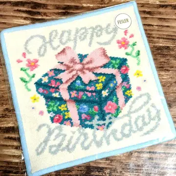 [ 완판템 ] 페이러 손수건 해피 버스데이